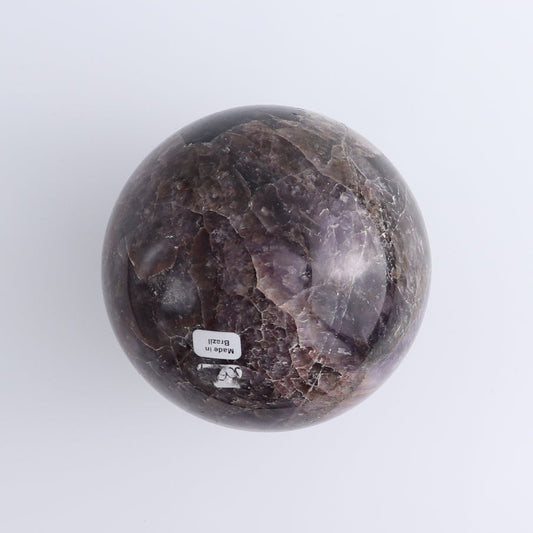 Amethyst Cacoxenite Sphere