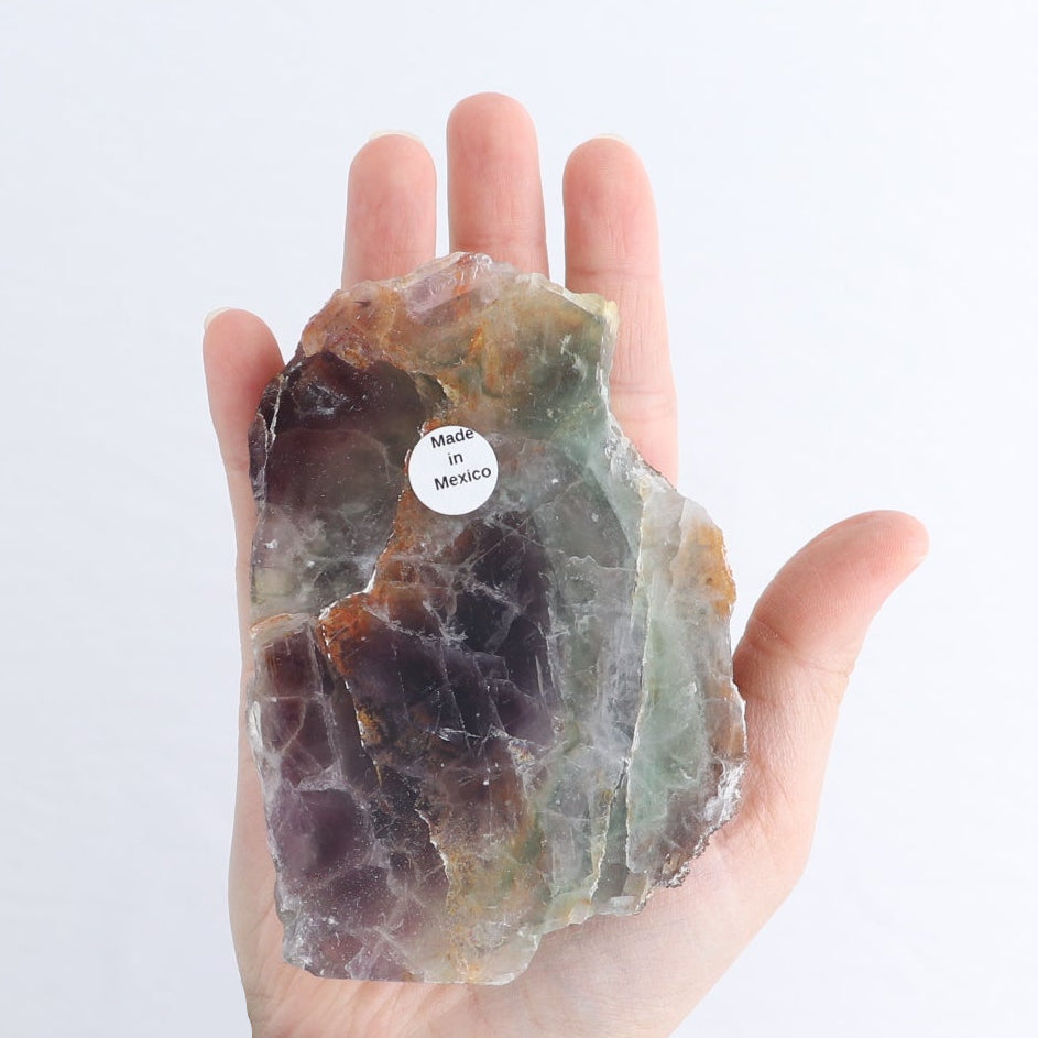Fluorite Face Polished Set of 5