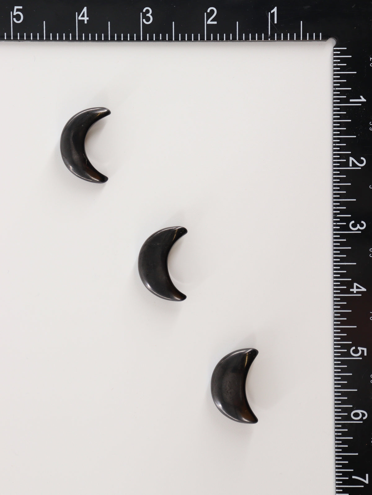 Shungite Moons - wholesale crystals