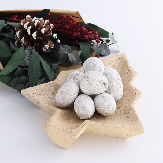 One Travertine Tree Dish | Mi Esperanza Minerals | Supplier of Crystals and Onyx