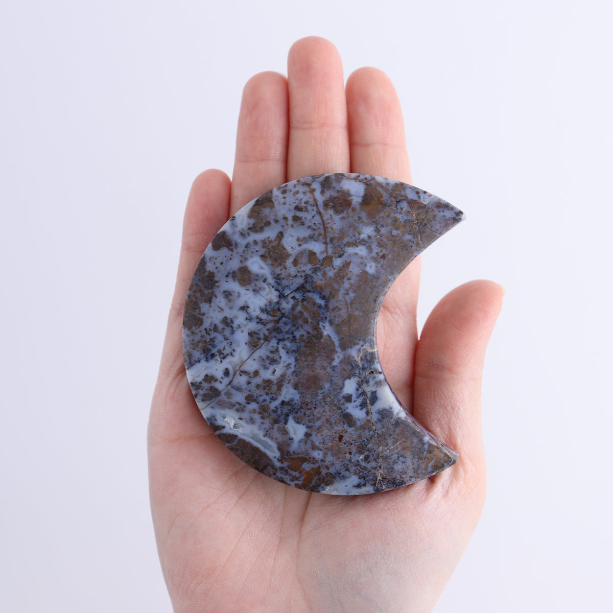 Brecciated Jasper Moons Set of 12 | Mi Esperanza Minerals | Supplier of Crystals and Onyx