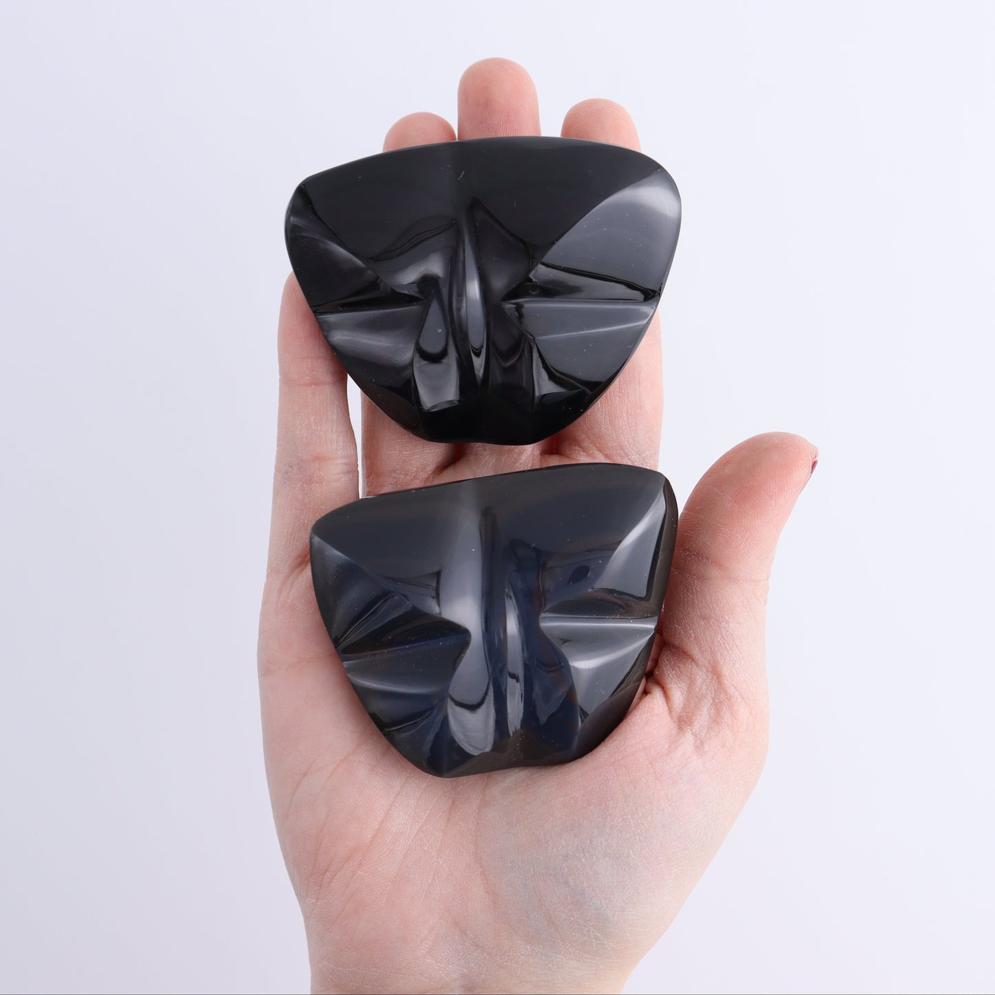 Rainbow Obsidian Butterflies Set of 3 | Mi Esperanza Minerals | Supplier of Crystals and Onyx