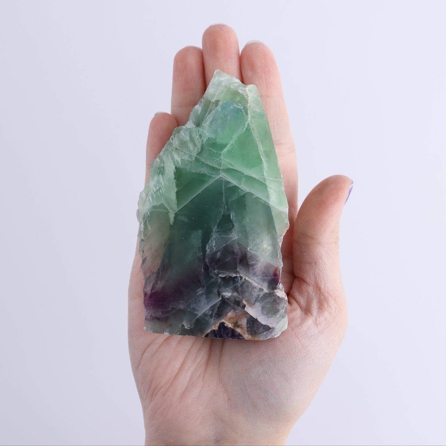 Fluorite Face Polished Set of 5 | Mi Esperanza Minerals | Supplier of Crystals and Onyx