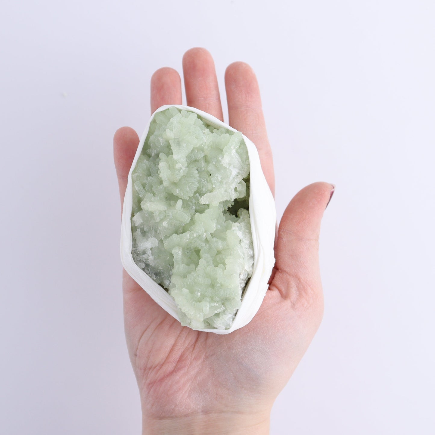 Prehnite Flat from Morocco