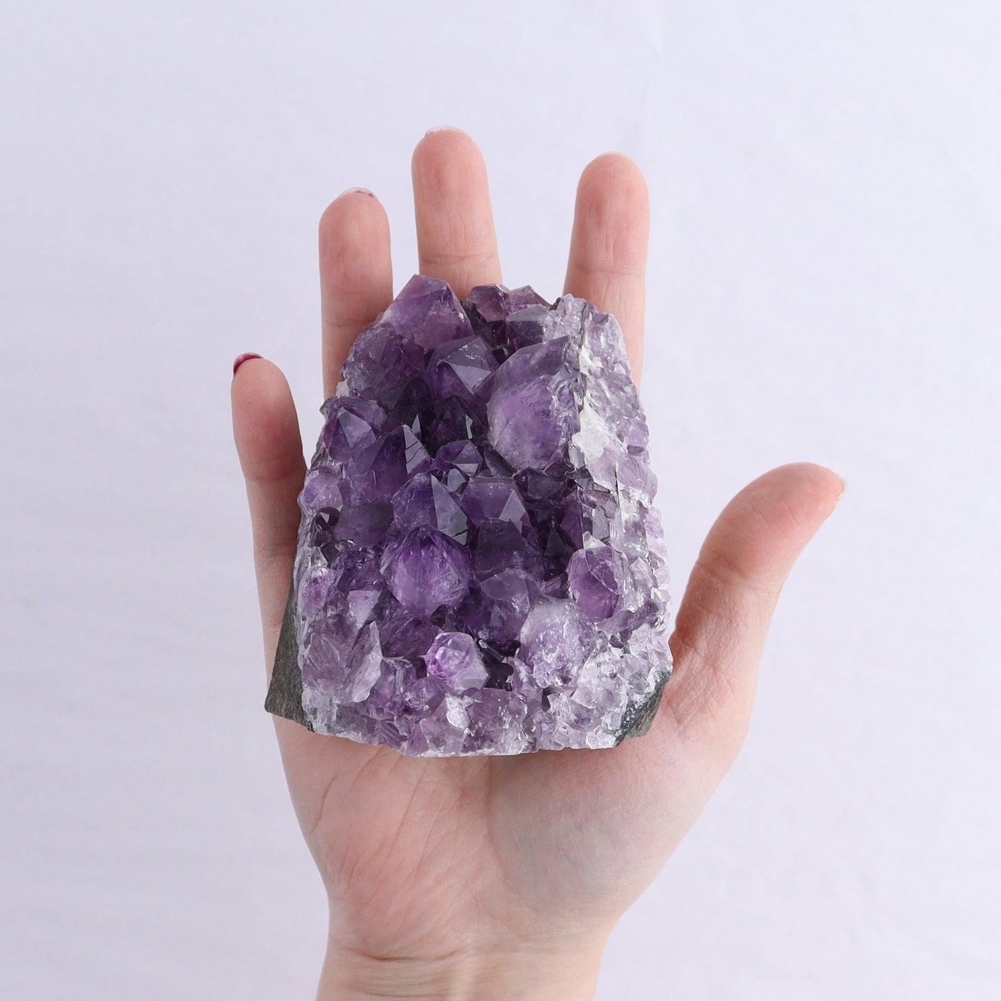 Uruguay Amethyst Cut Base Set of 8 | Mi Esperanza Minerals | Supplier of Crystals and Onyx