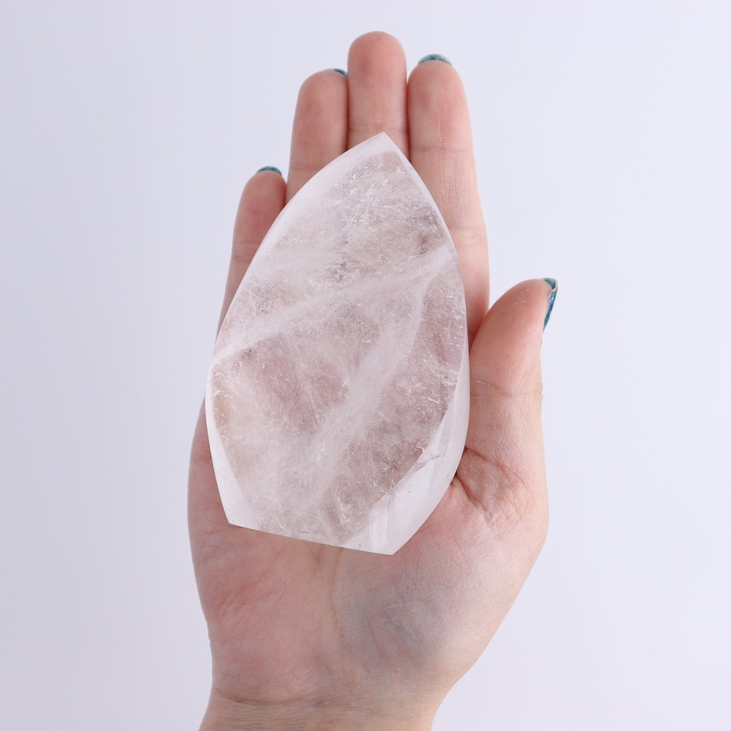 Imperfect Clear Quartz Flames Set of 6 | Mi Esperanza Minerals | Supplier of Crystals and Onyx