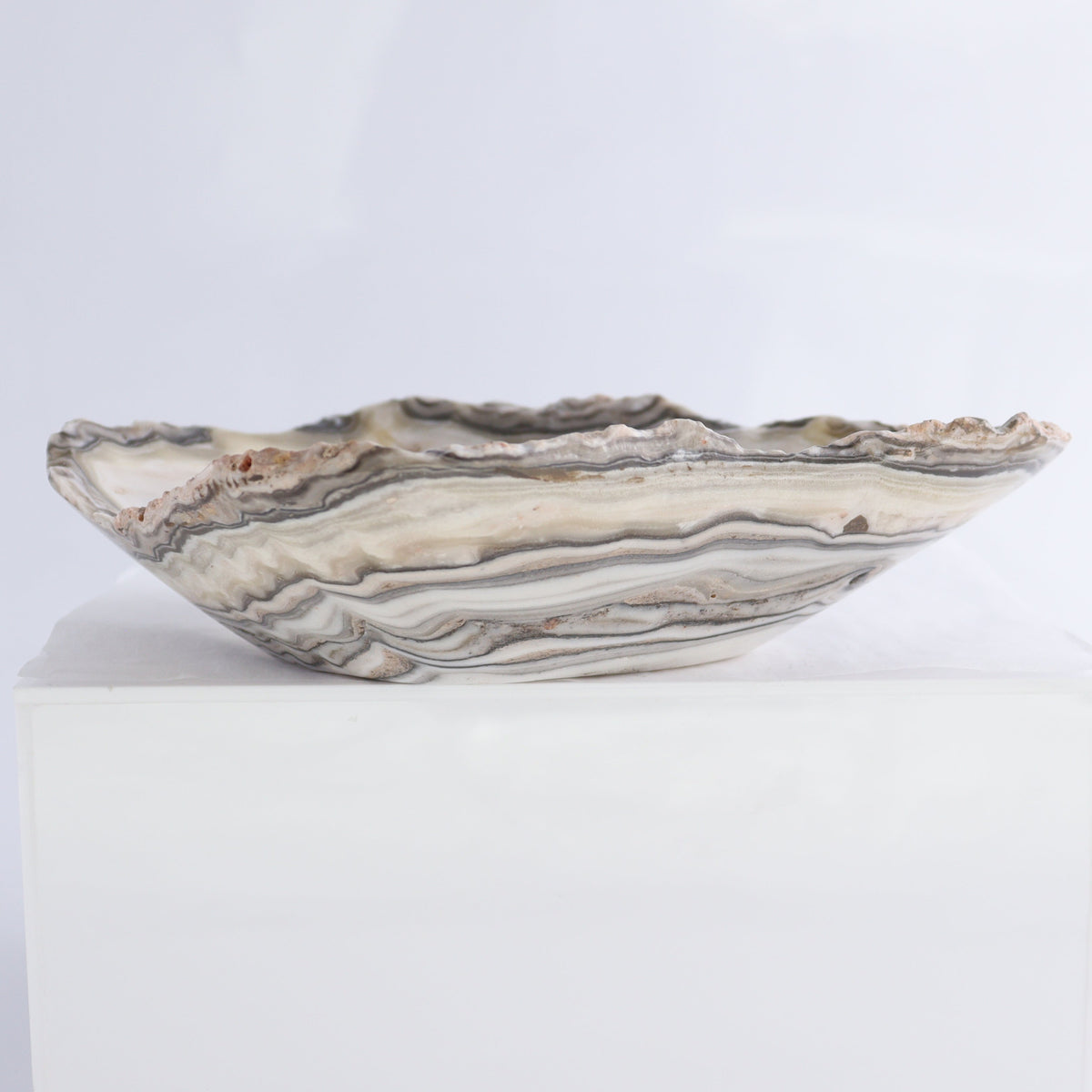 Zebra Onyx Bowl Set of 3 | Mi Esperanza Minerals | Supplier of Crystals and Onyx