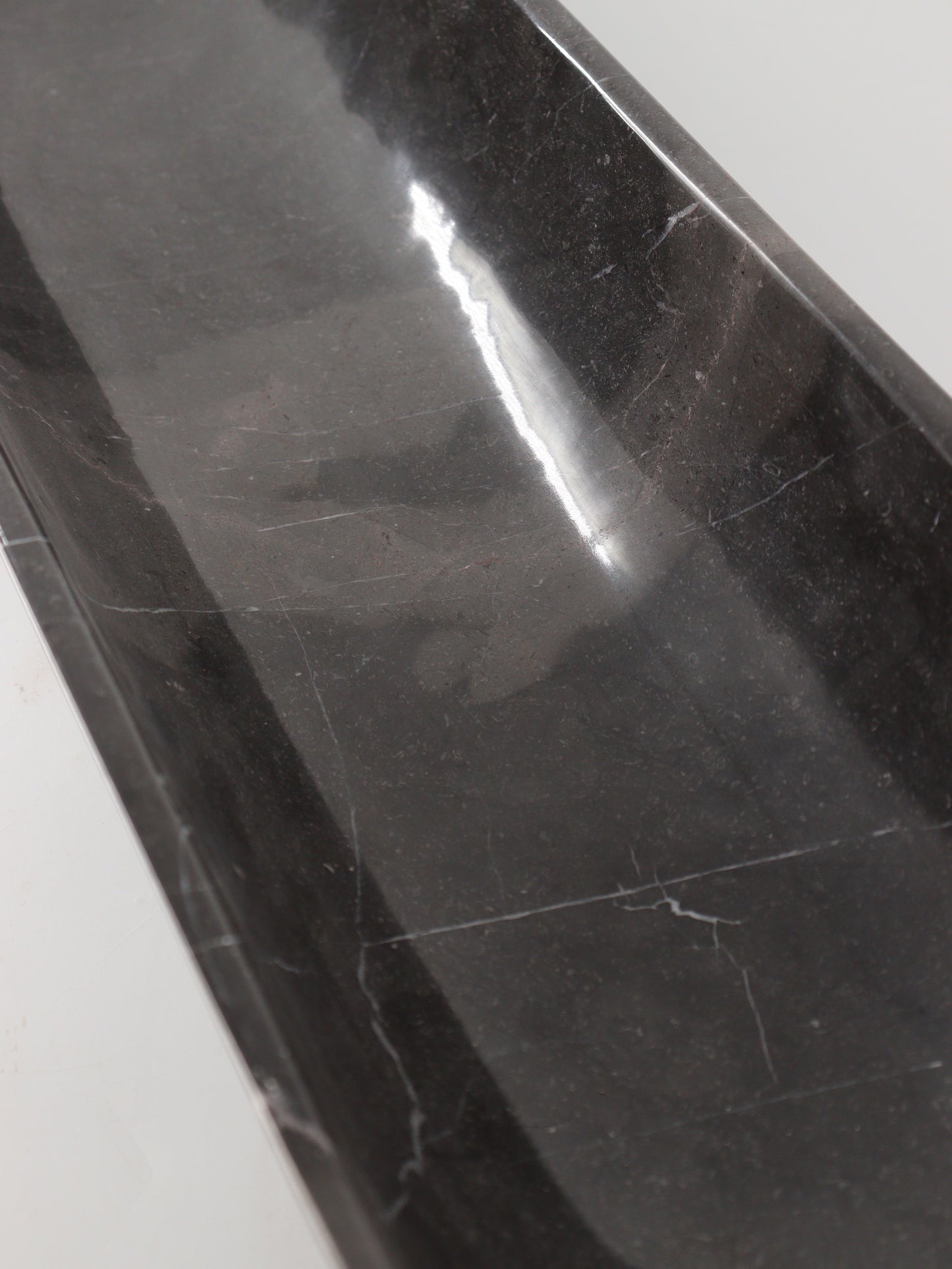 Marble Canoe Bowl 36" | Mi Esperanza Minerals | Supplier of Crystals and Onyx