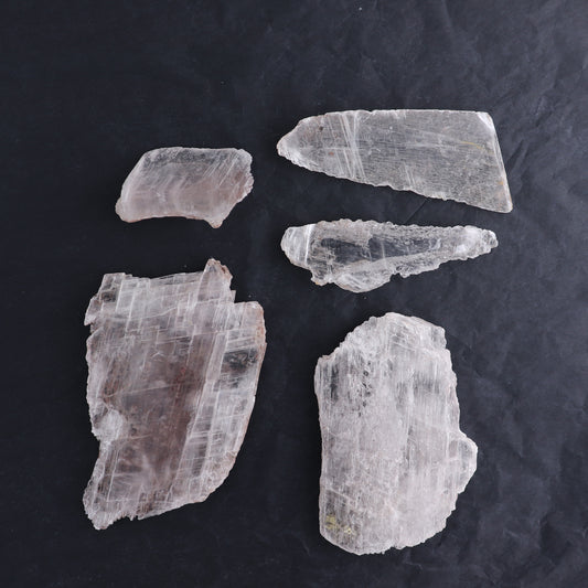 Selenite Slices Set of 5