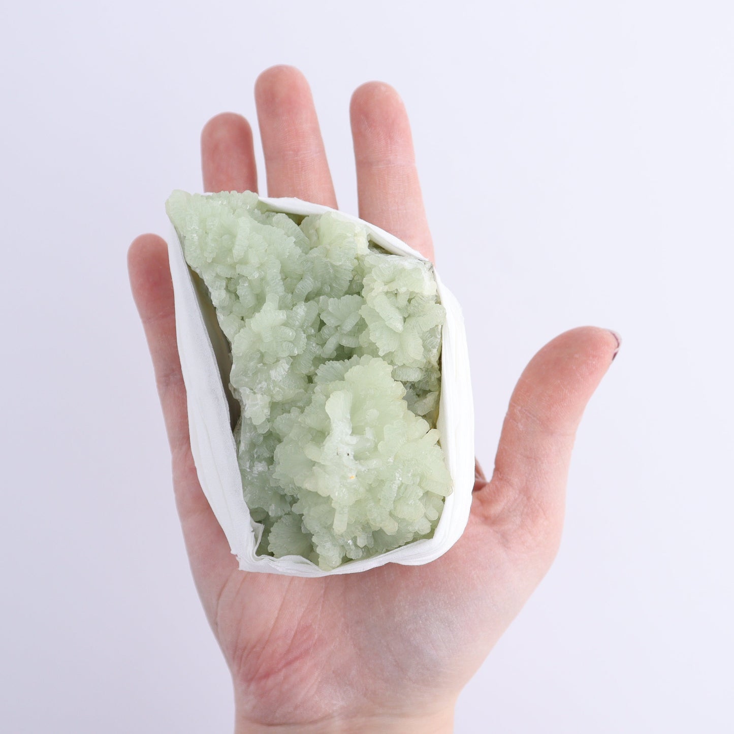 Prehnite Flat from Morocco