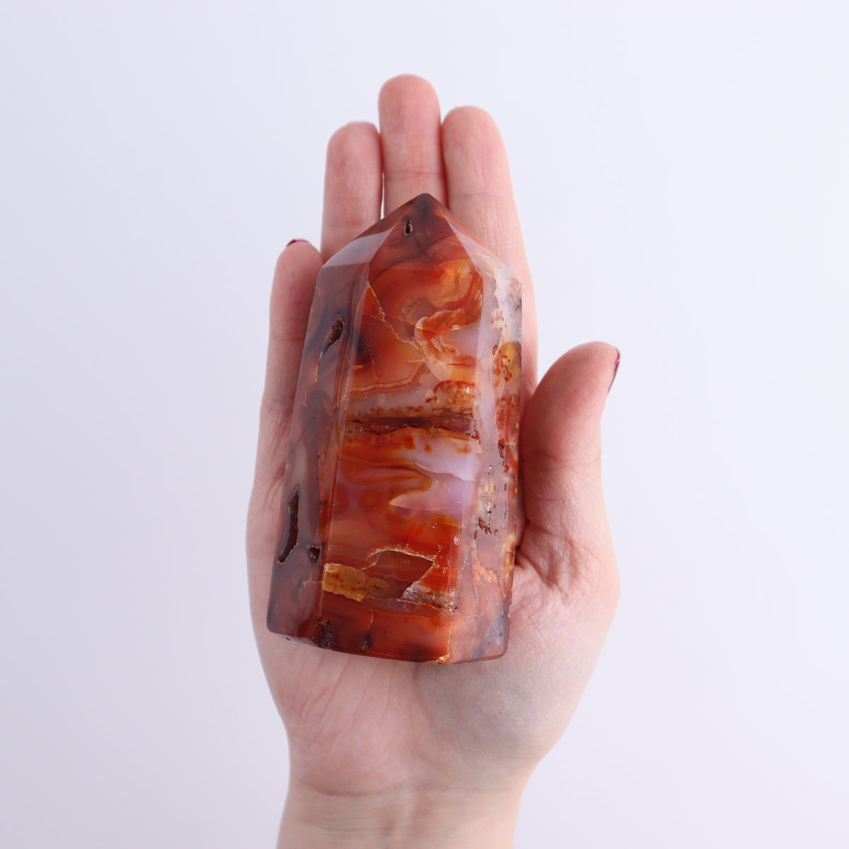 Carnelian Towers Set of 12 | Mi Esperanza Minerals | Supplier of Crystals and Onyx