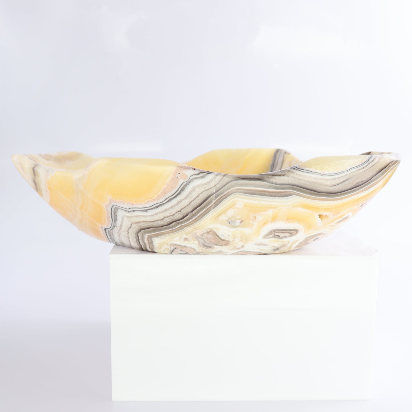 Zebra Onyx Bowl | Mi Esperanza Minerals | Supplier of Crystals and Onyx