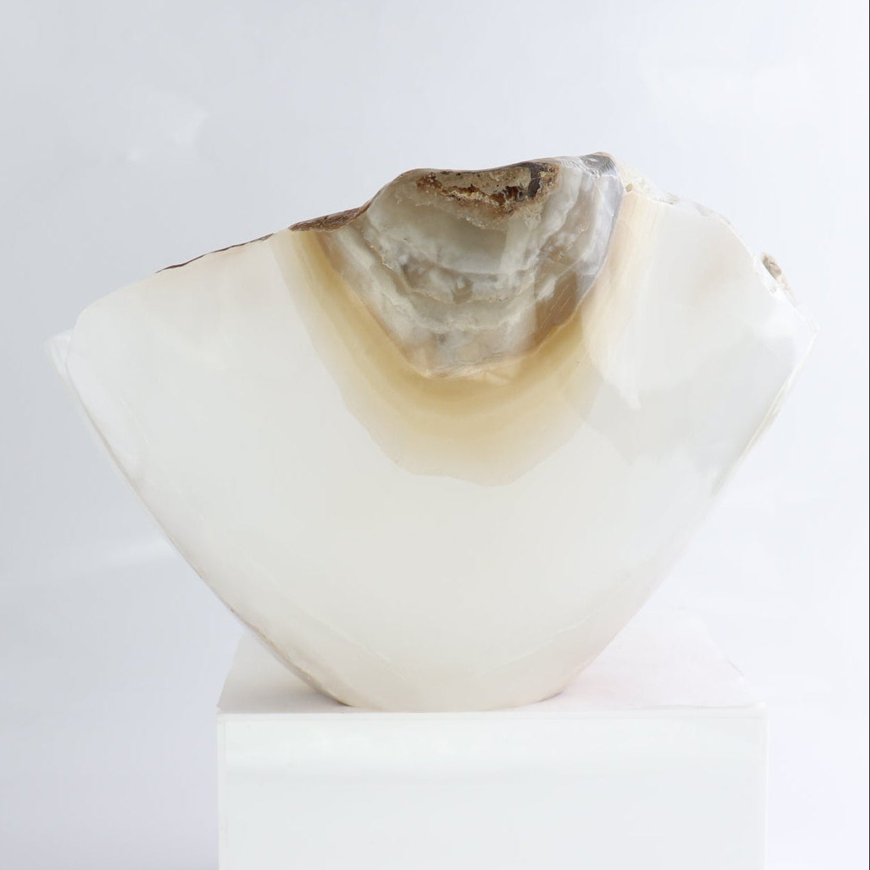 Mexican Onyx/Calcite Bowl 14"