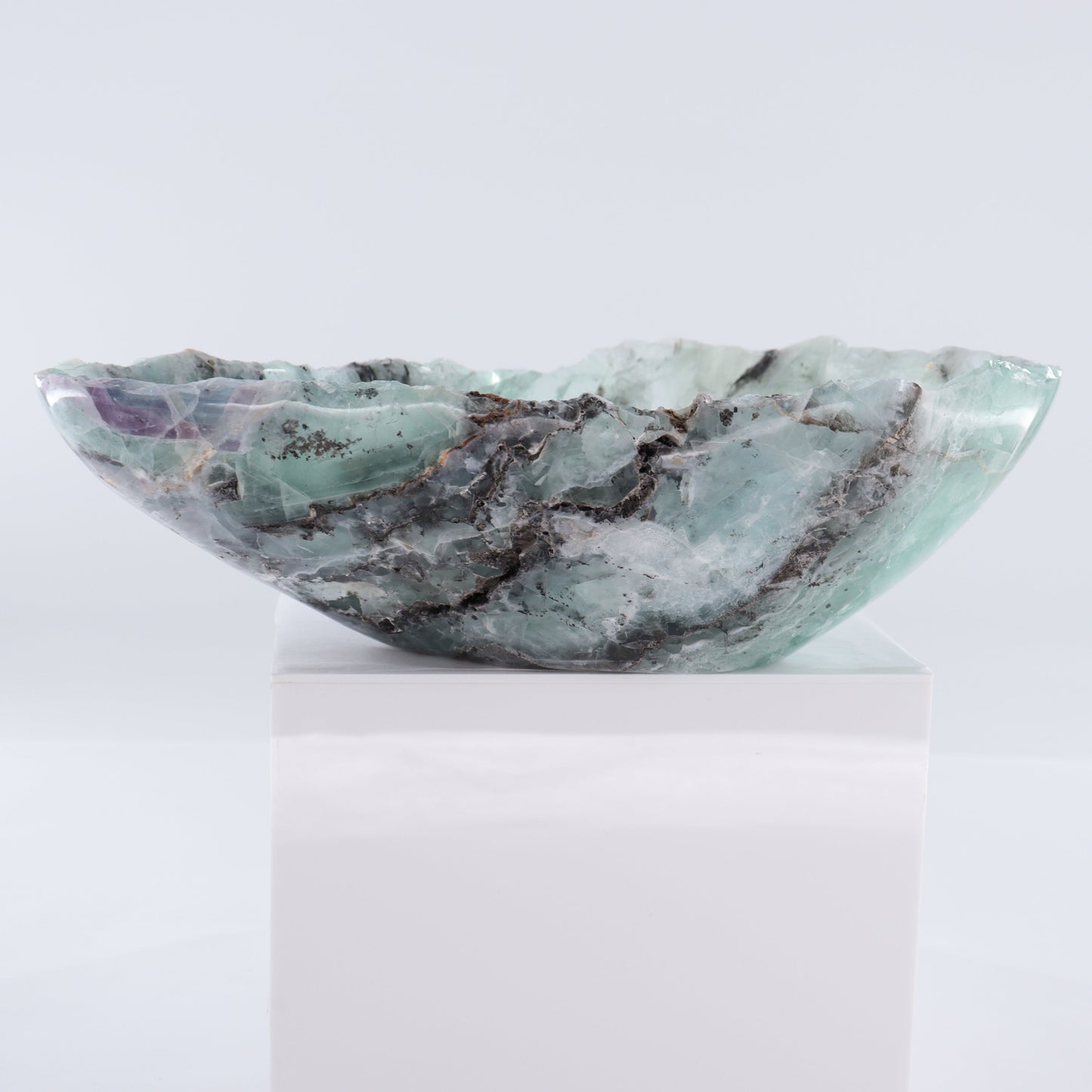 Fluorite Bowl 12" | Mi Esperanza Minerals | Supplier of Crystals and Onyx