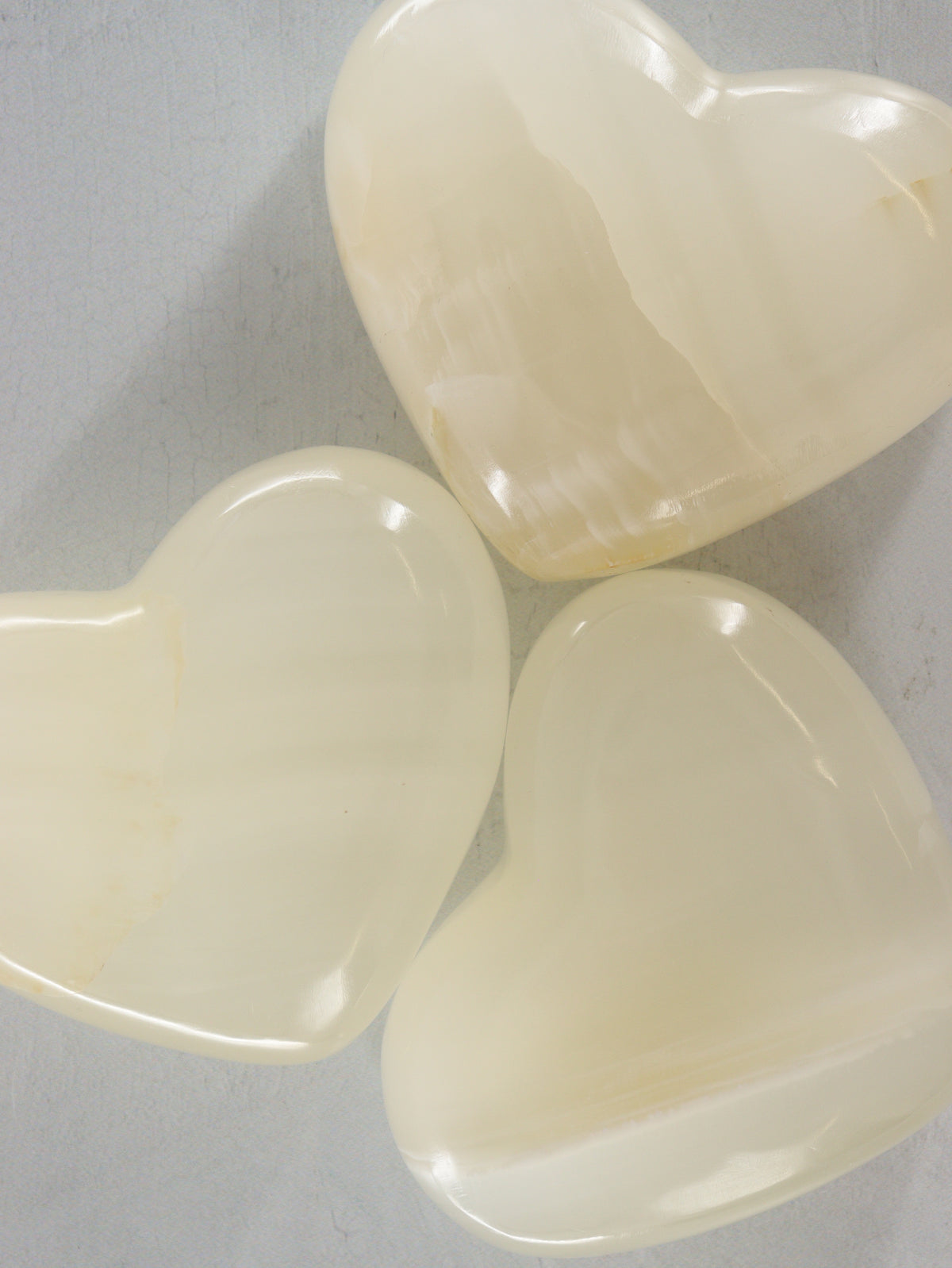 Onyx Hearts Set of 3 - wholesale crystals
