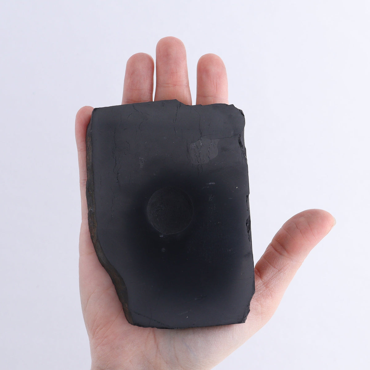 One Shungite Sphere Holder | Mi Esperanza Minerals | Supplier of Crystals and Onyx