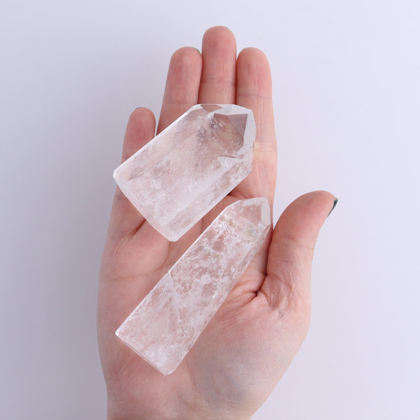 Quartz Towers Set of 4 | Mi Esperanza Minerals | Supplier of Crystals and Onyx
