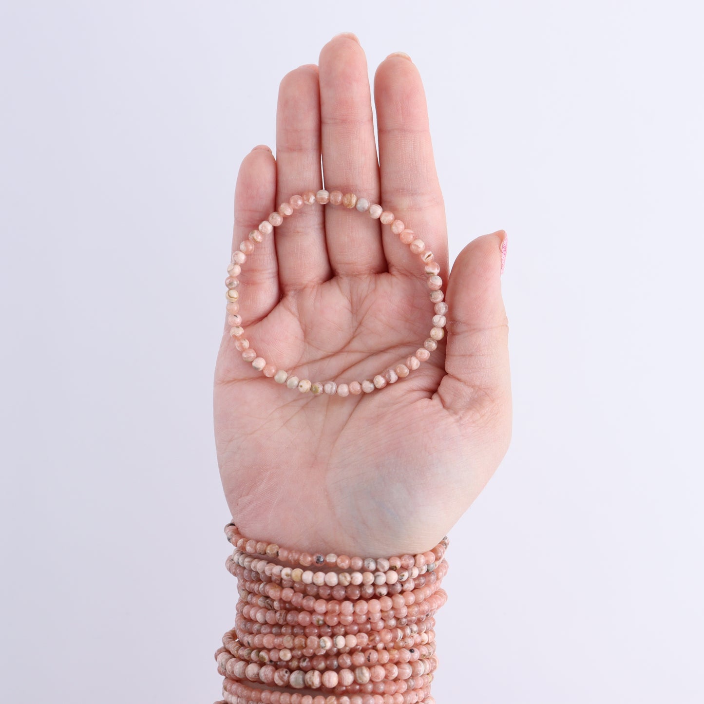 One Rhodochrosite Bracelet | Mi Esperanza Minerals | Supplier of Crystals and Onyx