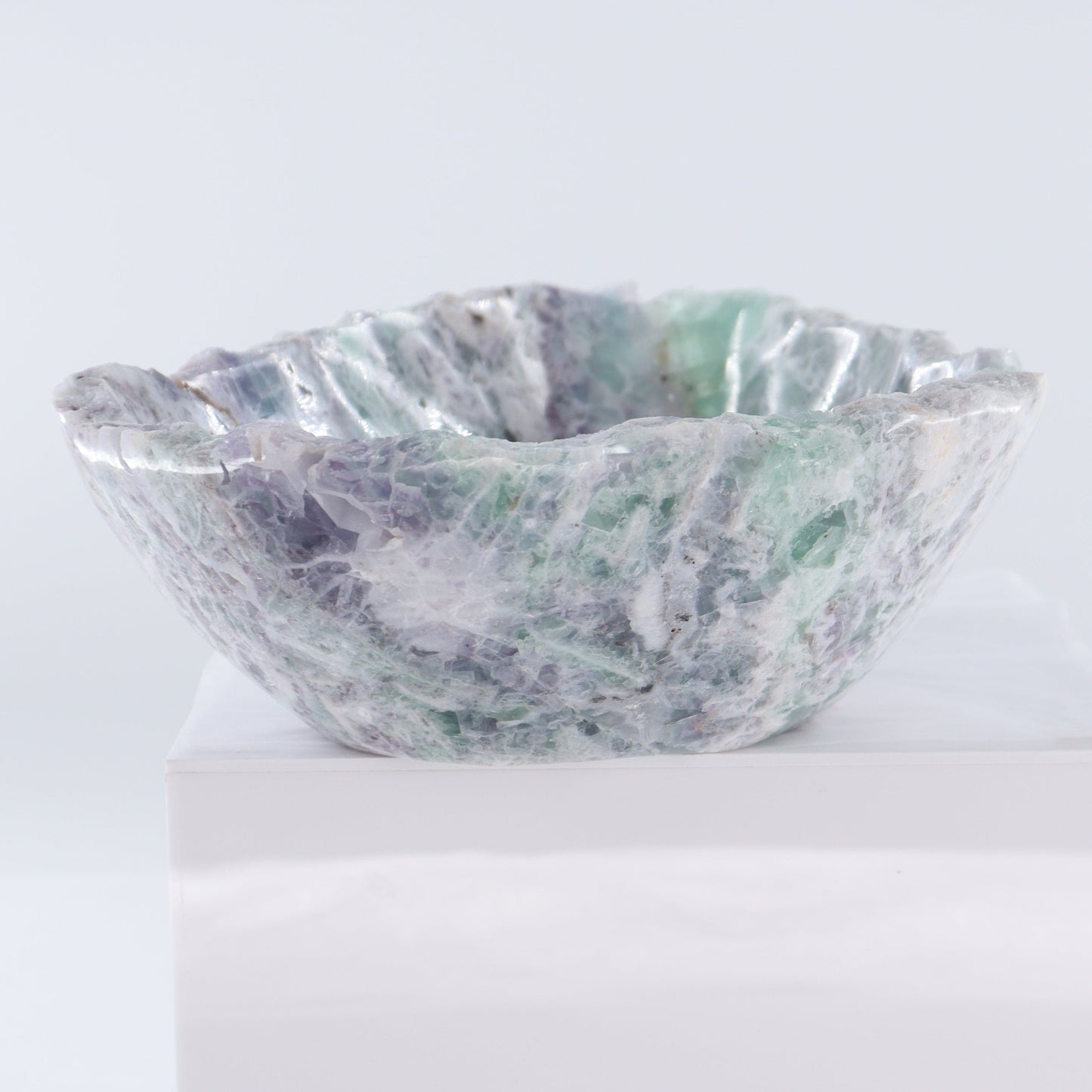 Fluorite Bowl 11" | Mi Esperanza Minerals | Supplier of Crystals and Onyx