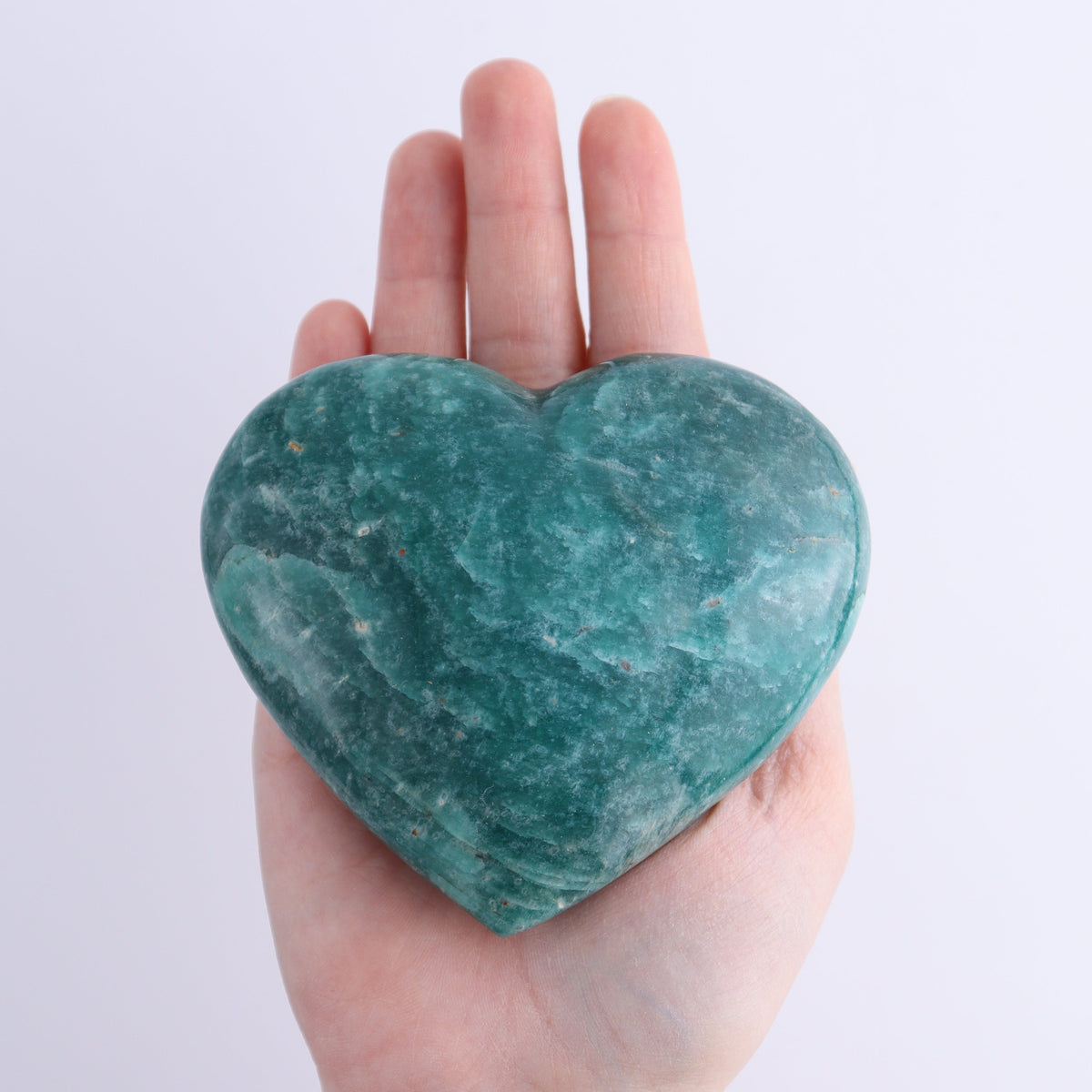 Amazonite Hearts Set of 3 | Mi Esperanza Minerals | Supplier of Crystals and Onyx