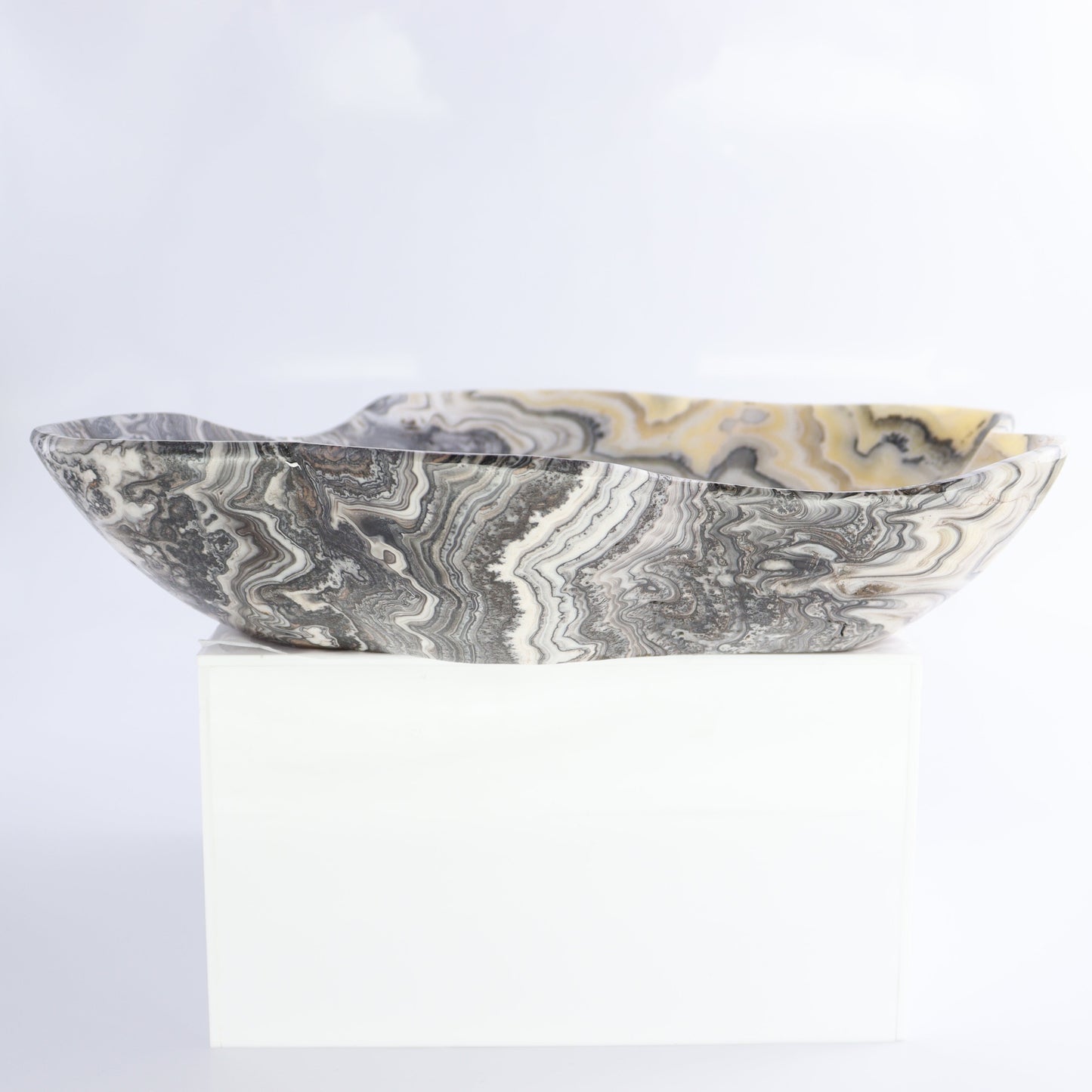 Zebra Onyx Bowl