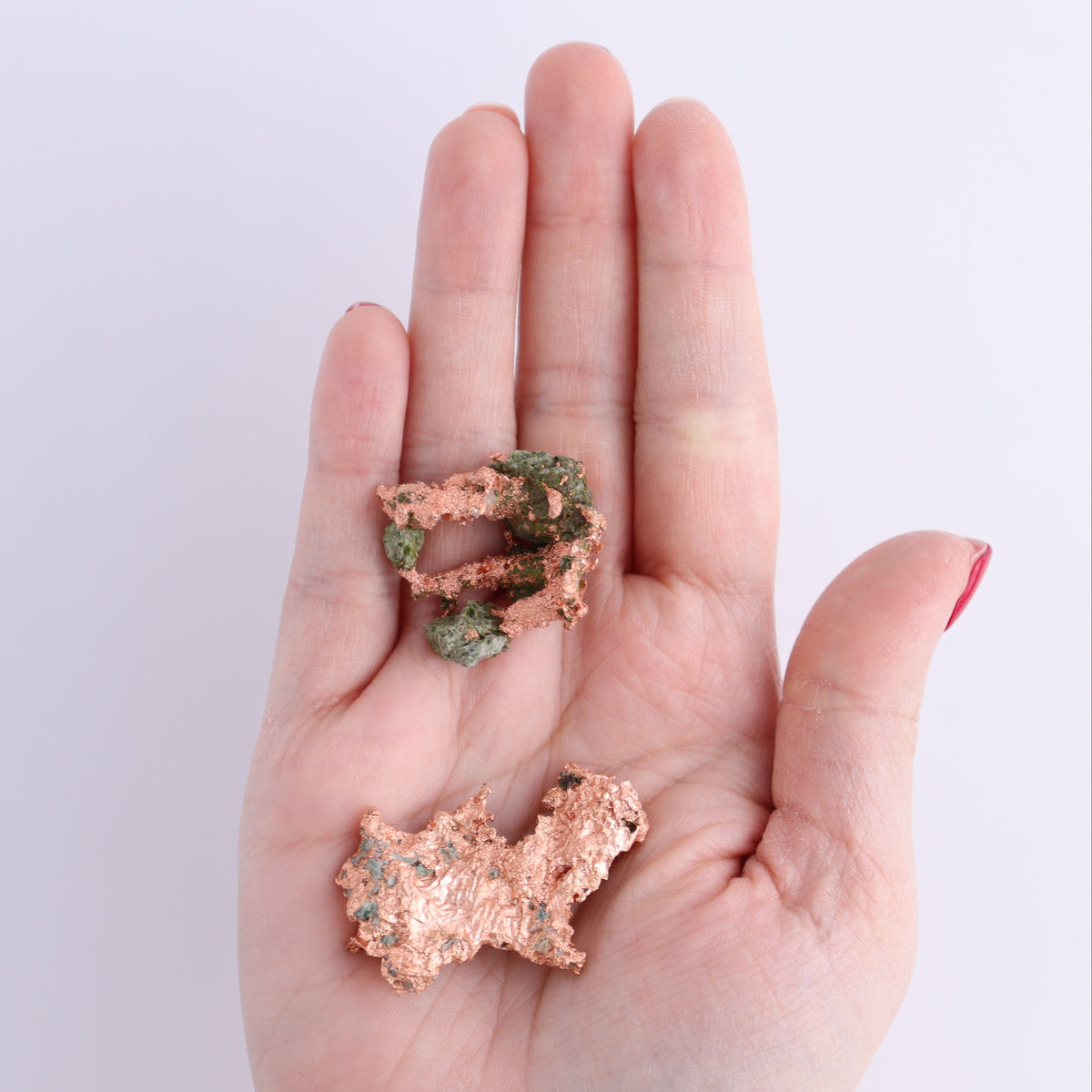 Native Copper Flat | Mi Esperanza Minerals | Supplier of Crystals and Onyx