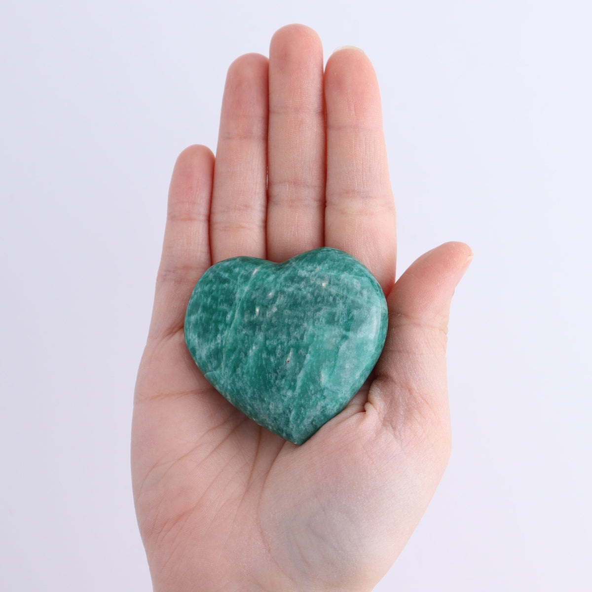 Amazonite Hearts Set of 12 | Mi Esperanza Minerals | Supplier of Crystals and Onyx
