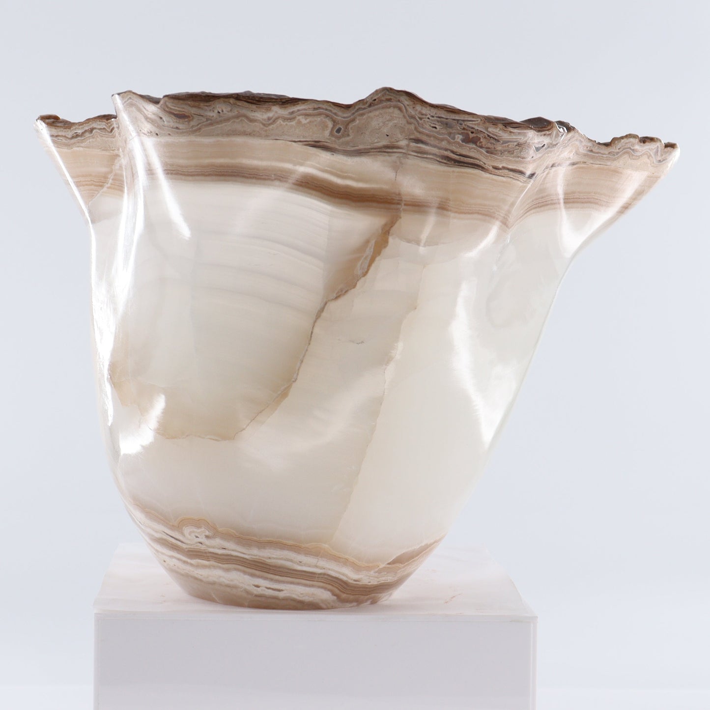 Mexican Onyx/Calcite Bowl | Mi Esperanza Minerals | Supplier of Crystals and Onyx