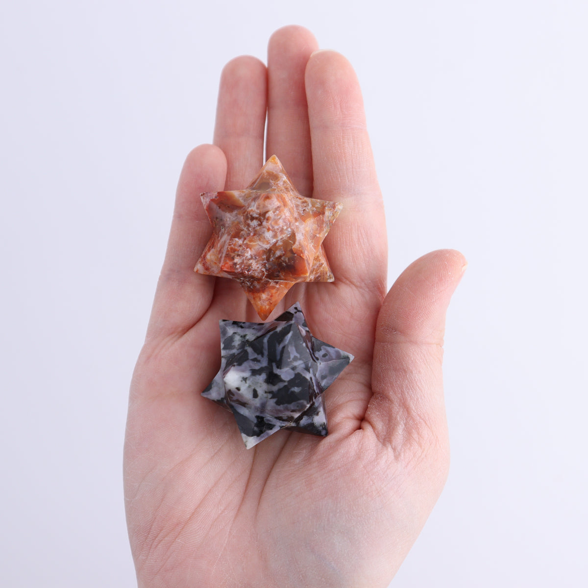 Mixed Stones Stars Set of 14 | Mi Esperanza Minerals | Supplier of Crystals and Onyx