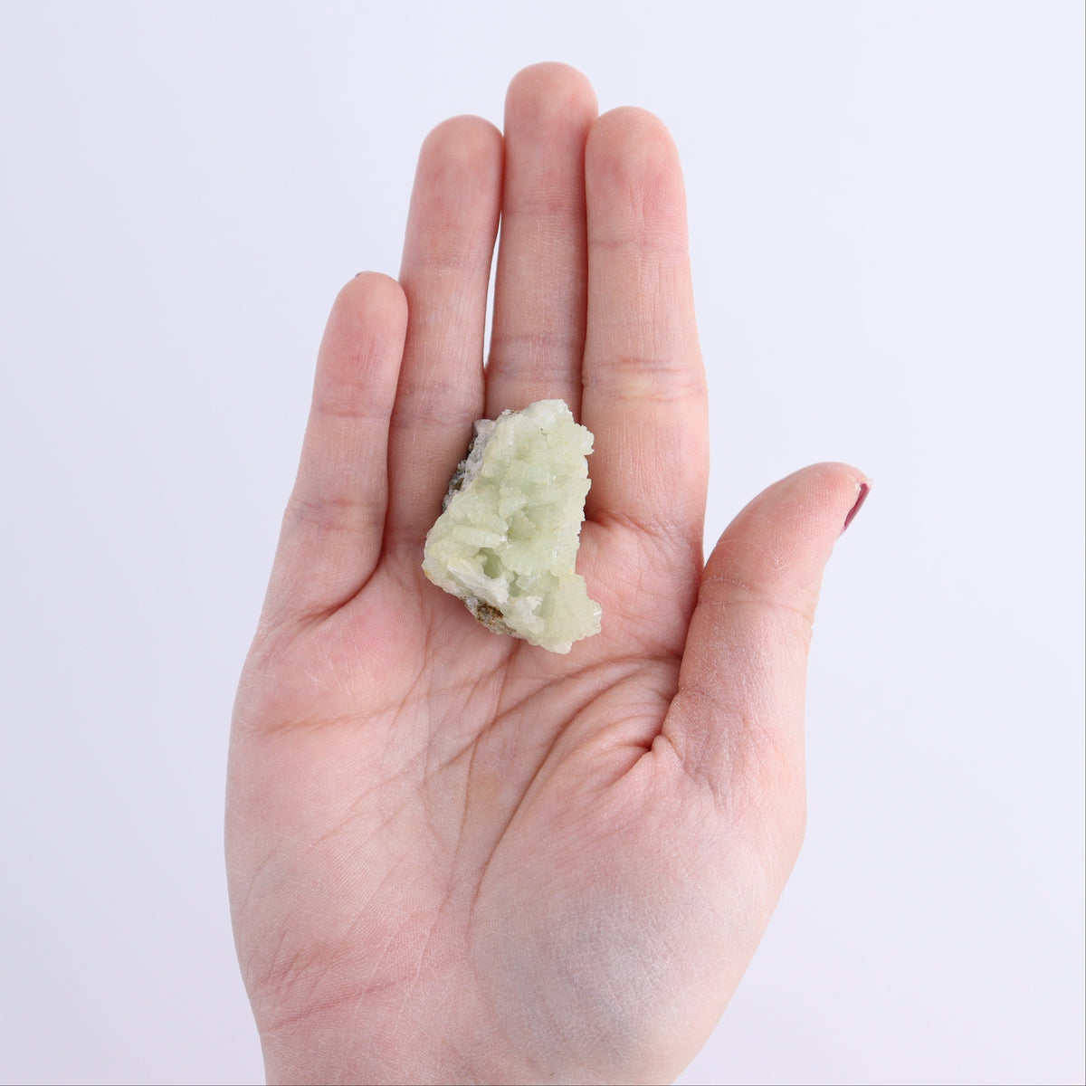 Prehnite Flat from Morocco | Mi Esperanza Minerals | Supplier of Crystals and Onyx