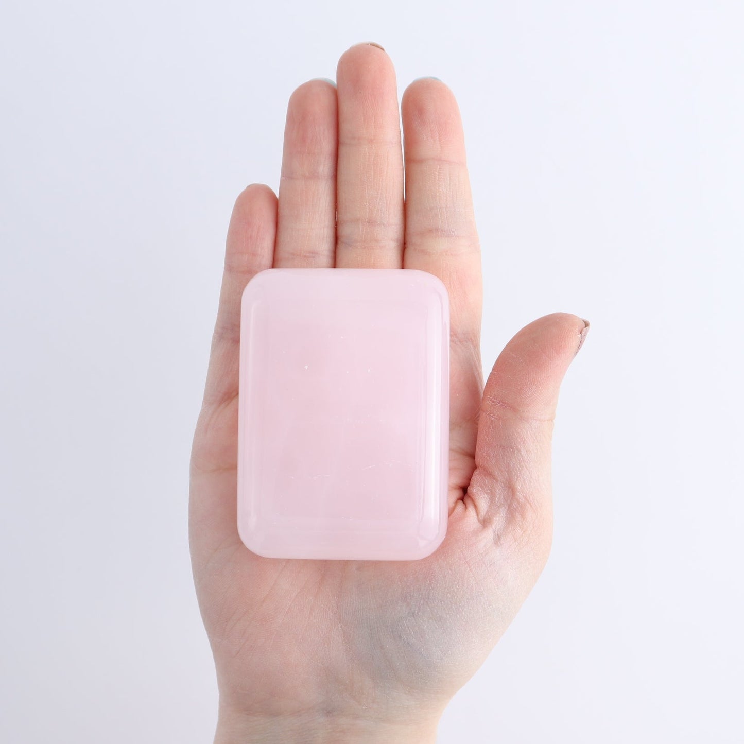 Pink Mangano Calcite Rectangles Set of 12