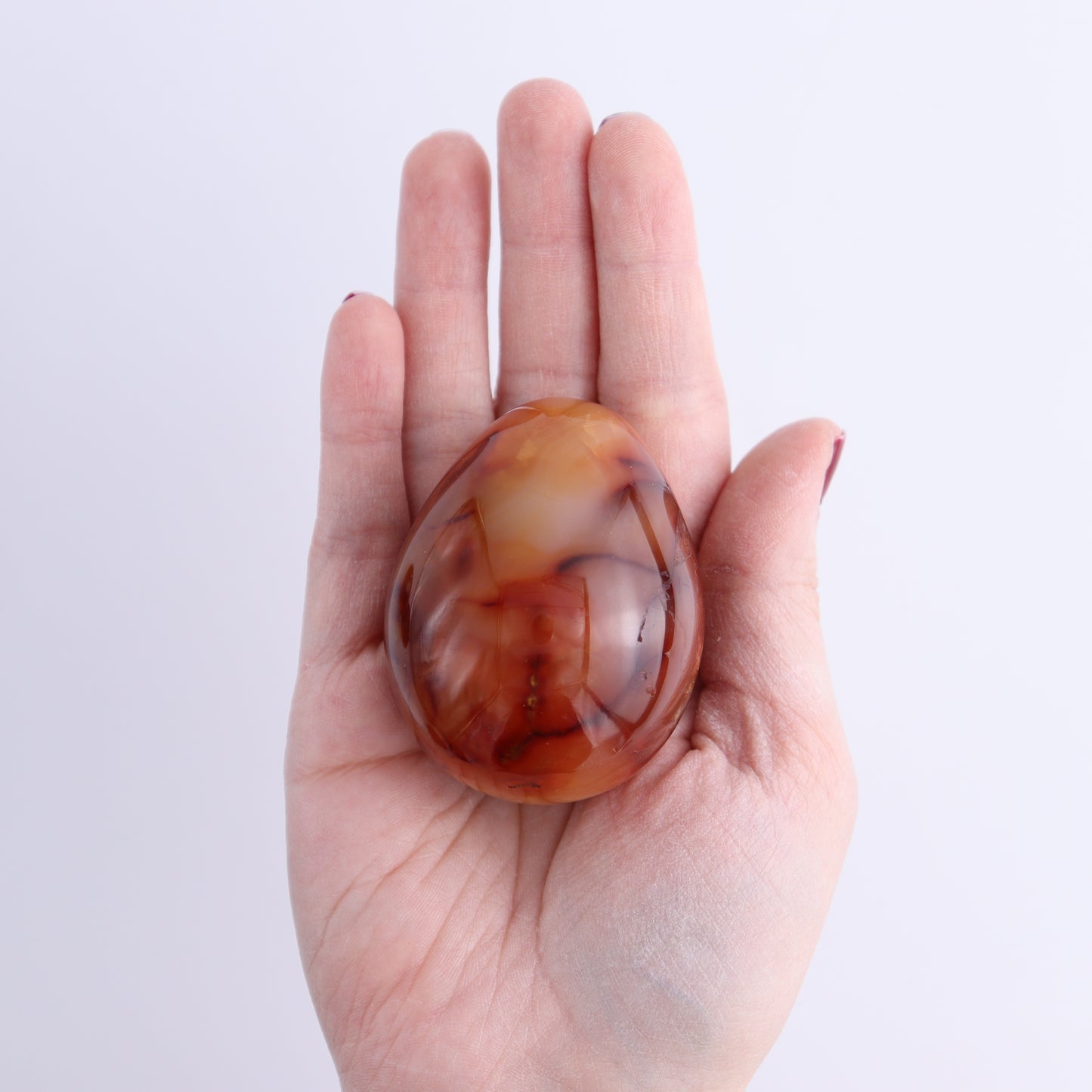 Carnelian Eggs Set of 12 | Mi Esperanza Minerals | Supplier of Crystals and Onyx