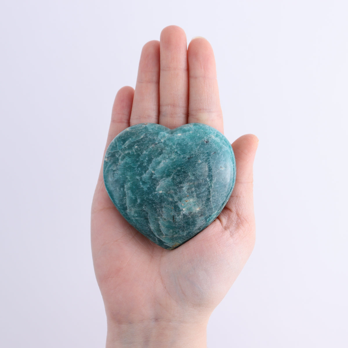 Amazonite Hearts Set of 12 | Mi Esperanza Minerals | Supplier of Crystals and Onyx