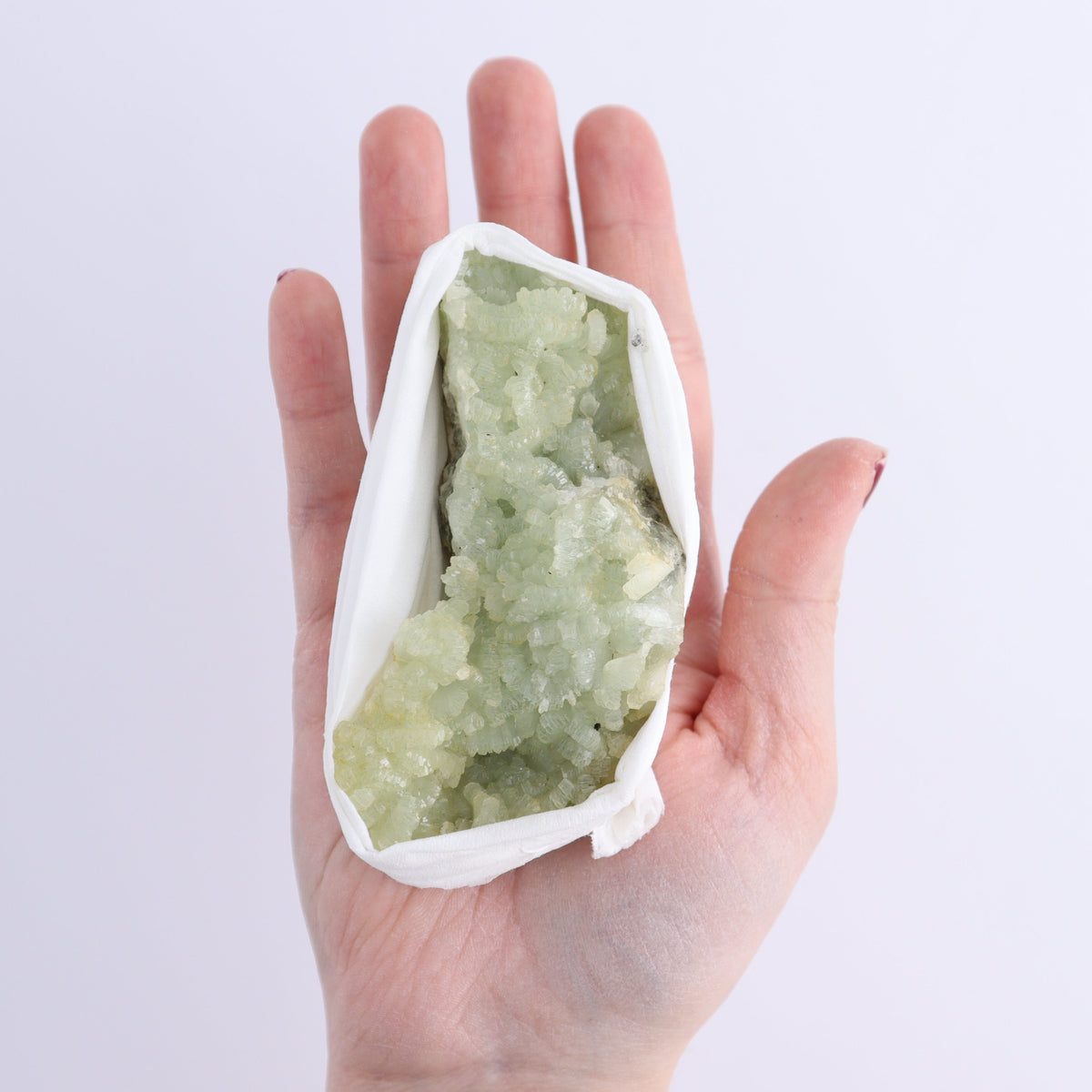 Prehnite Flat from Morocco | Mi Esperanza Minerals | Supplier of Crystals and Onyx