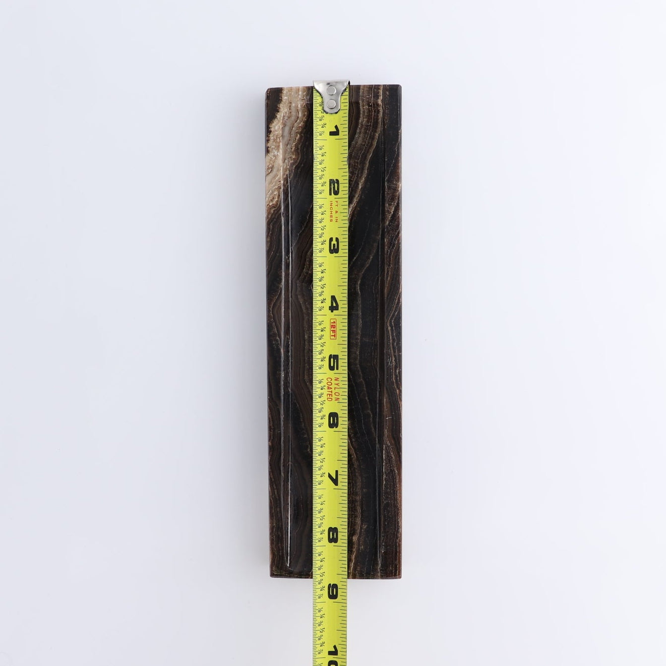 One Mexican Onyx/Calcite Chocolate Incense Holder
