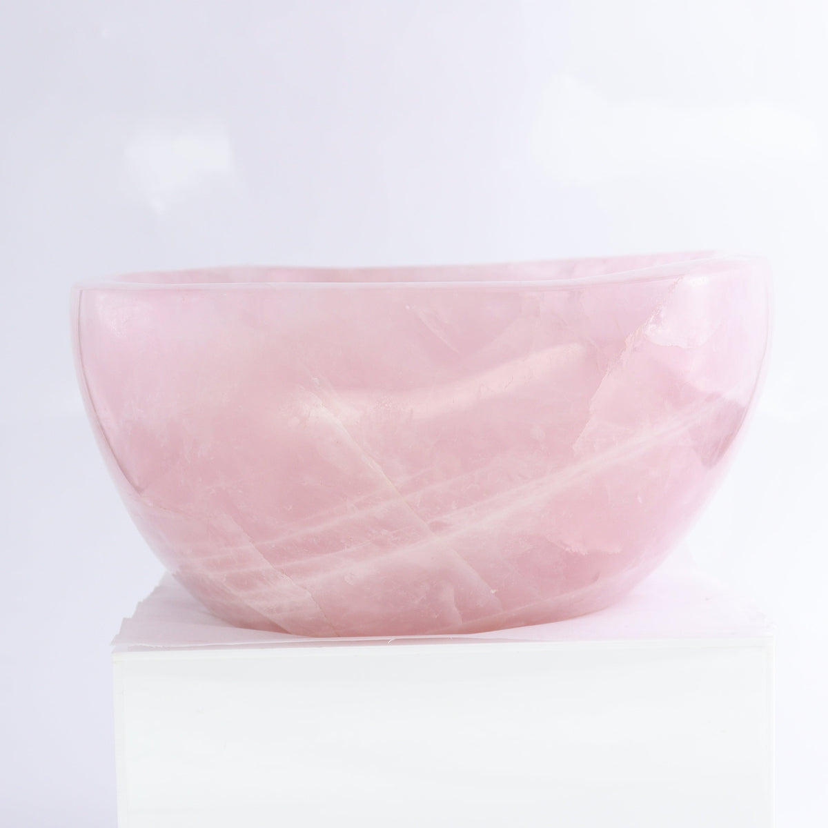 Rose Quartz Bowl | Mi Esperanza Minerals | Supplier of Crystals and Onyx