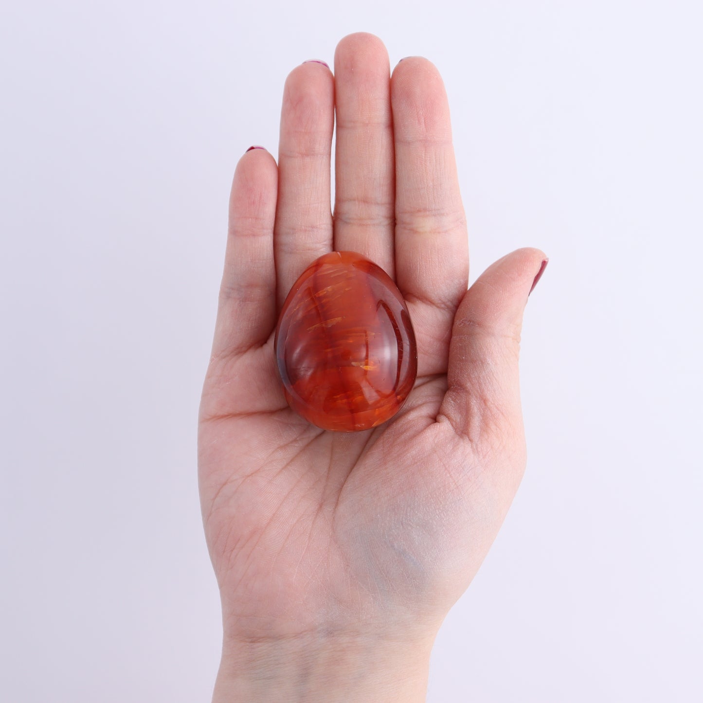 Carnelian Eggs Set of 10 | Mi Esperanza Minerals | Supplier of Crystals and Onyx