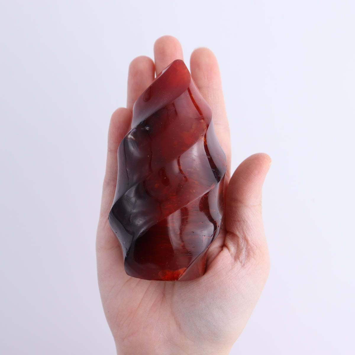 Carnelian Flames Set of 5 | Mi Esperanza Minerals | Supplier of Crystals and Onyx