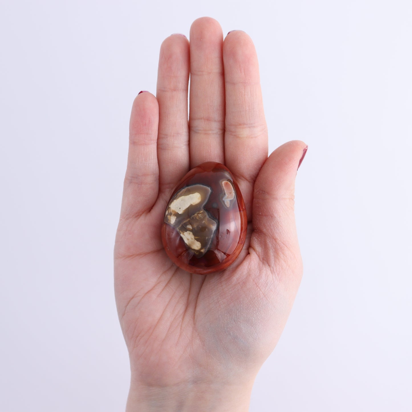 Carnelian Eggs Set of 12