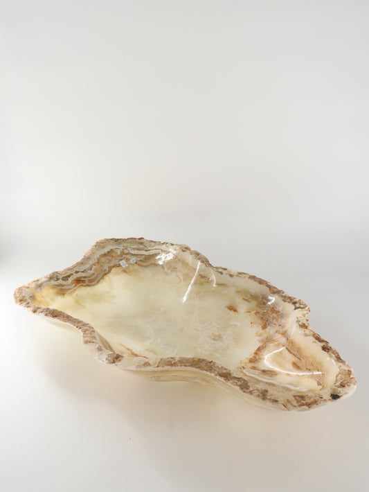 Mexican Onyx/Calcite Bowl 27’’ - wholesale crystals