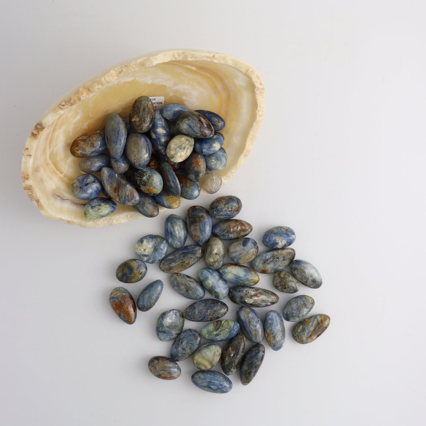 1 Kg Kyanite/Quartz Tumbles | Mi Esperanza Minerals | Supplier of Crystals and Onyx