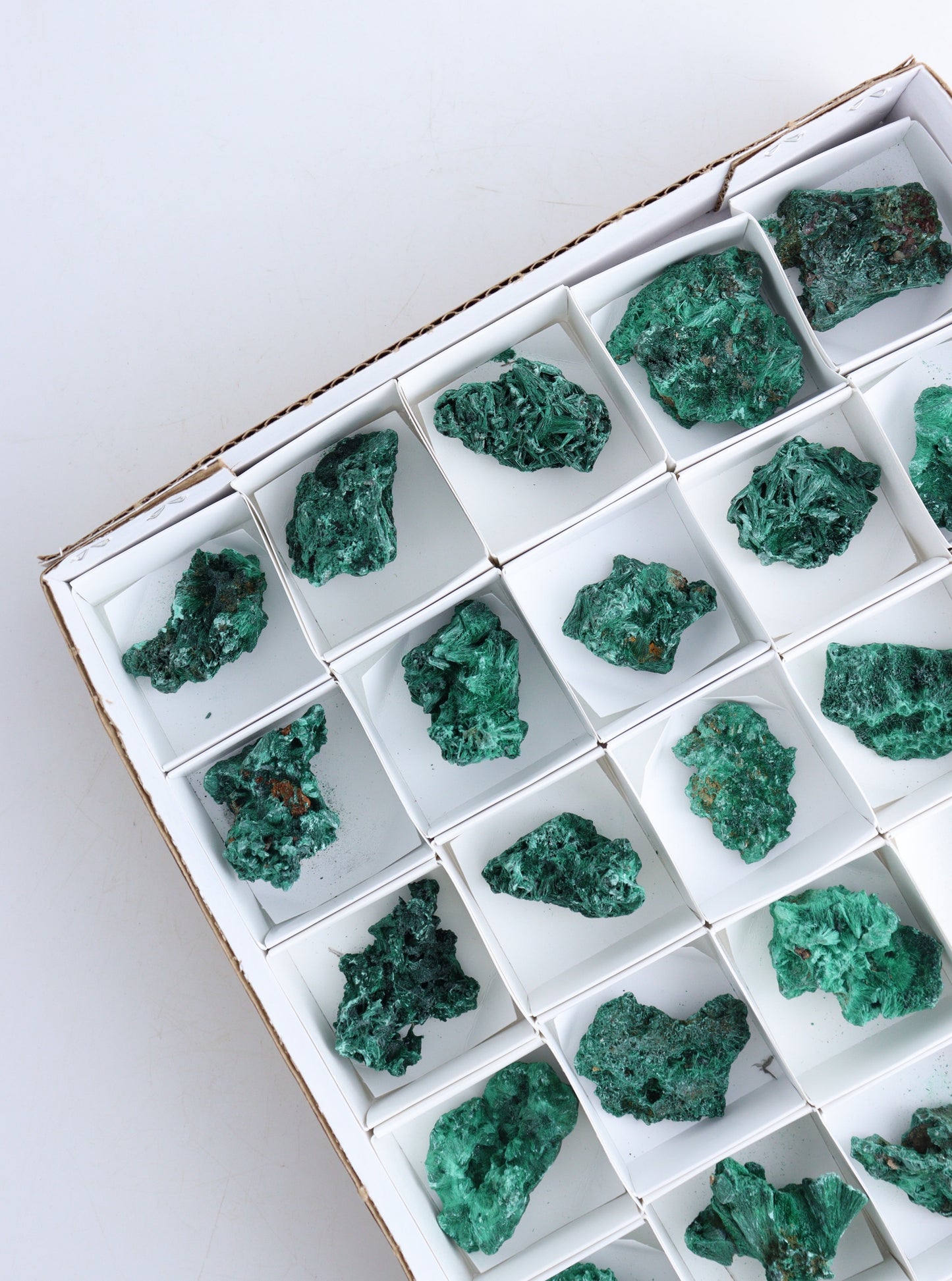 Fibrous Malachite Clusters - Expert Supplier of Wholesale Crystals & Bulk Gemstones