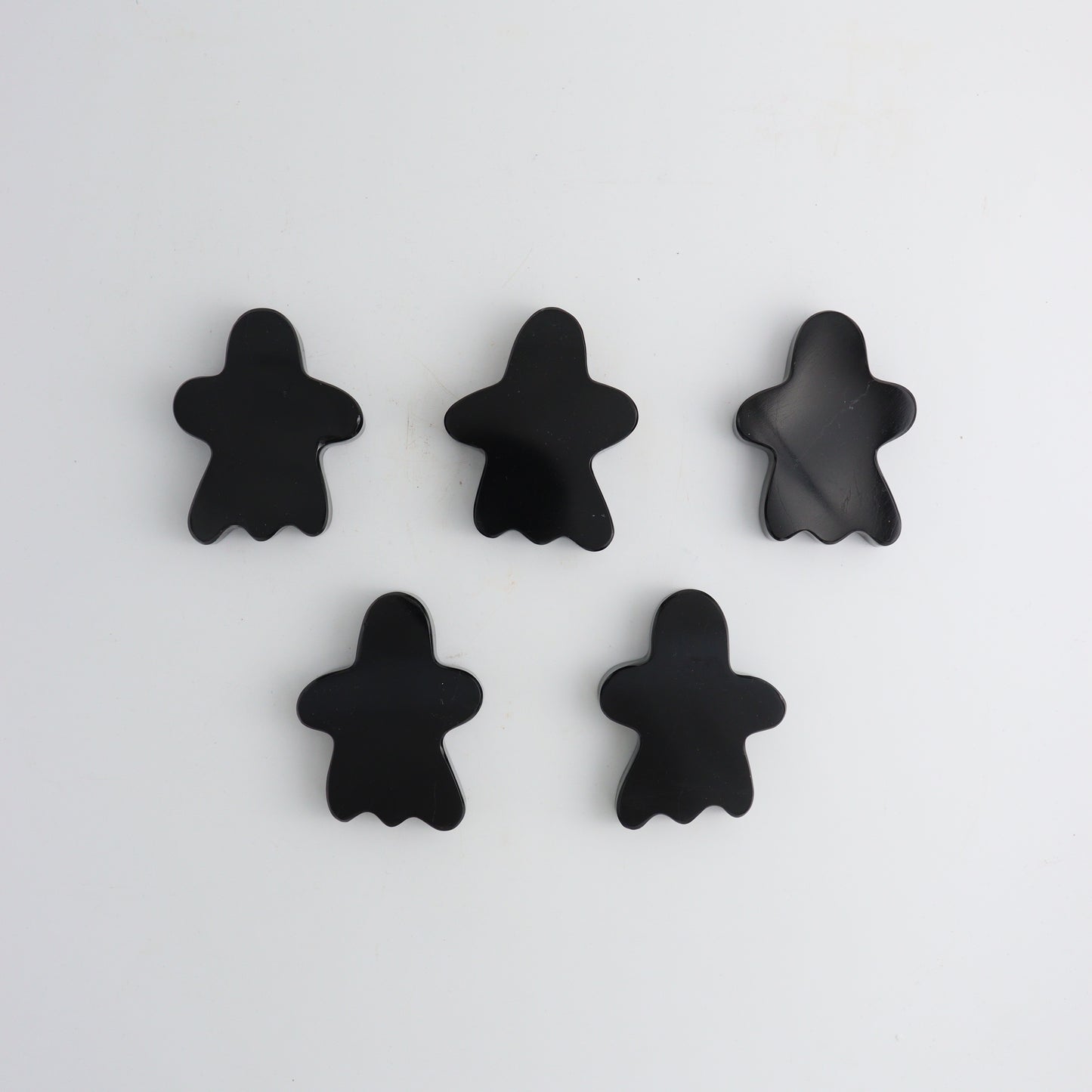 *Halloween* Black Marble Ghosts | Mi Esperanza Minerals | Supplier of Crystals and Onyx