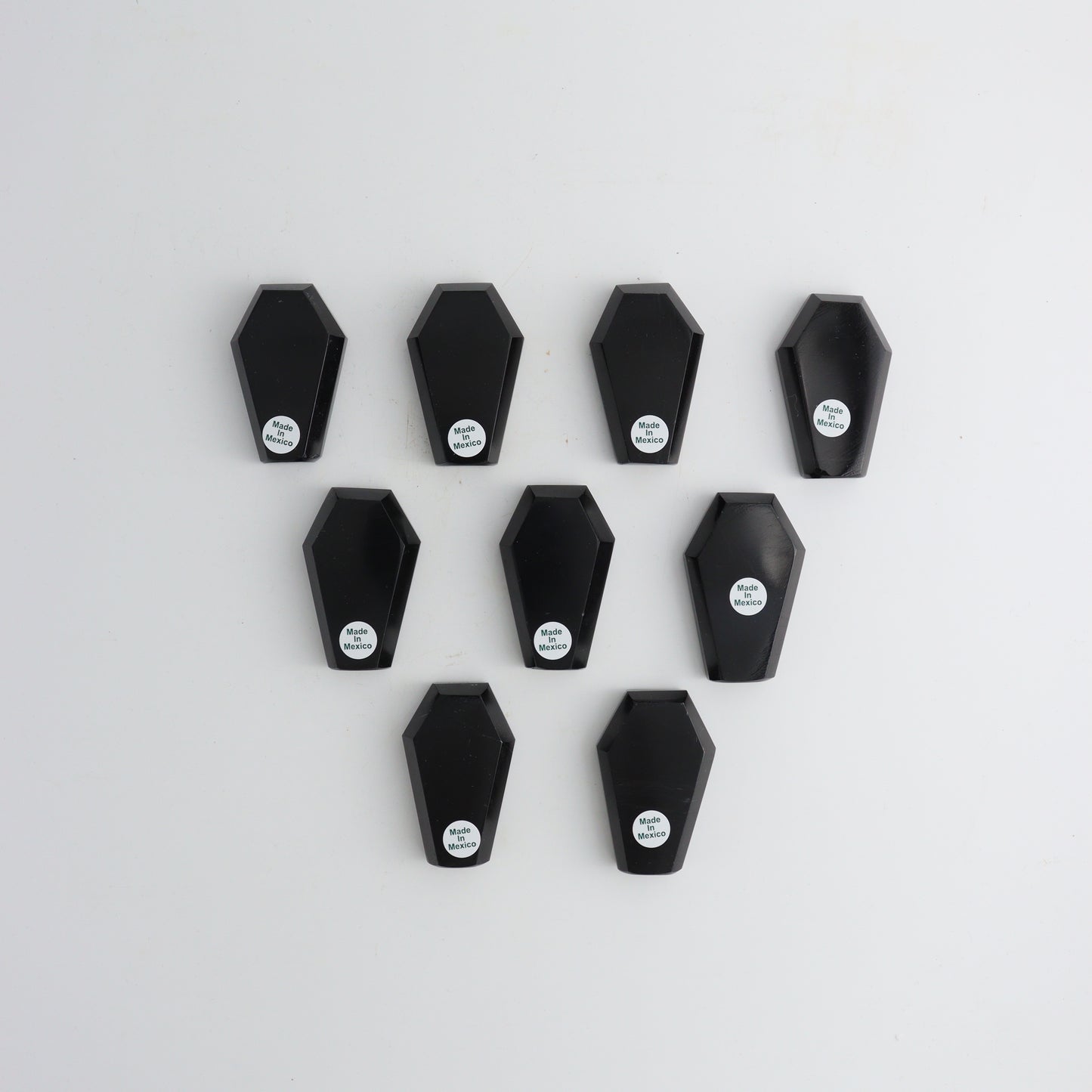 *Halloween* Black Marble Mini Coffins | Mi Esperanza Minerals | Supplier of Crystals and Onyx