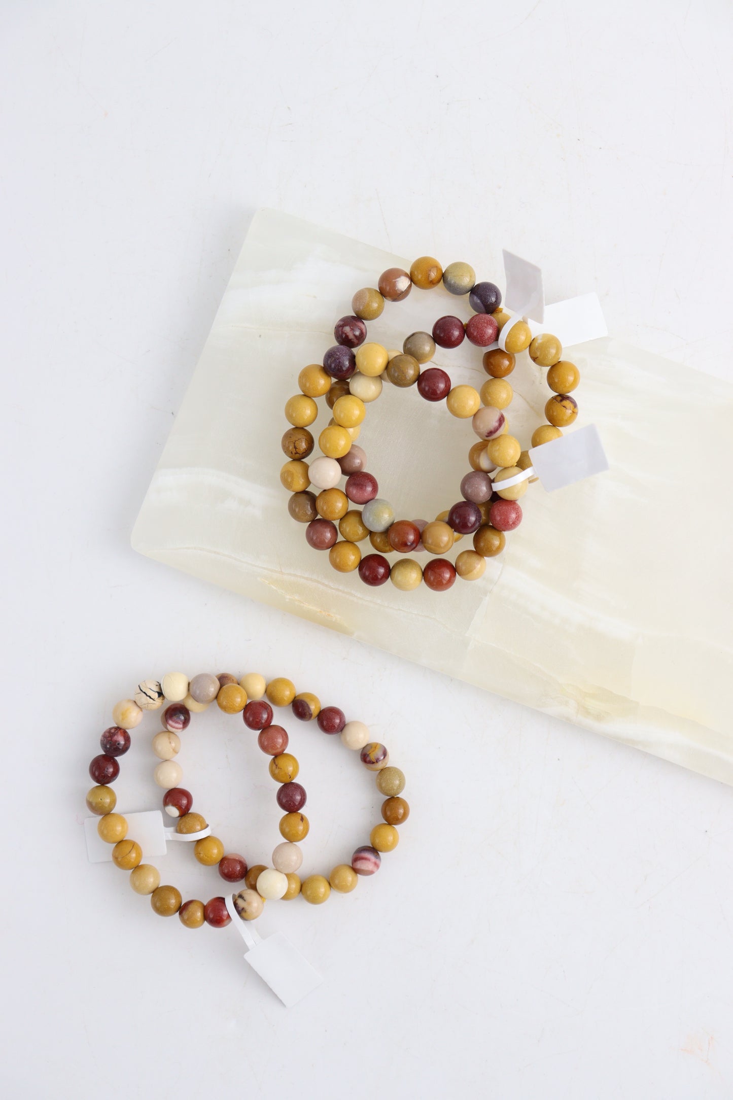 Mookaite Bracelets (10 Pieces) | Mi Esperanza Minerals | Supplier of Crystals and Onyx