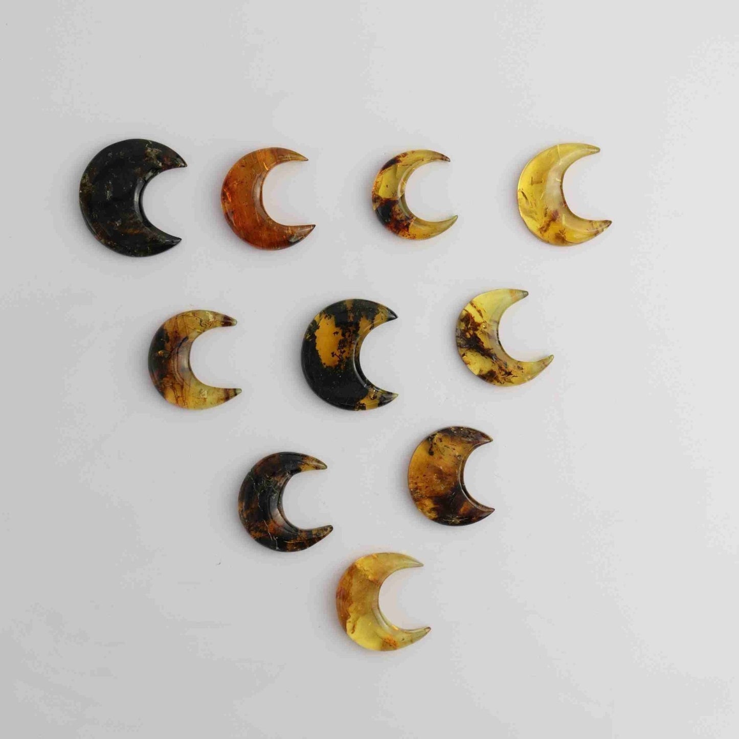 ONE Chiapas Amber Moon Cab | Mi Esperanza Minerals | Supplier of Crystals and Onyx