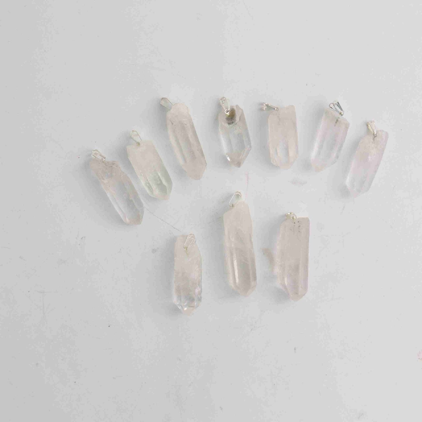 ONE Clear Quartz Pendant | Mi Esperanza Minerals | Supplier of Crystals and Onyx