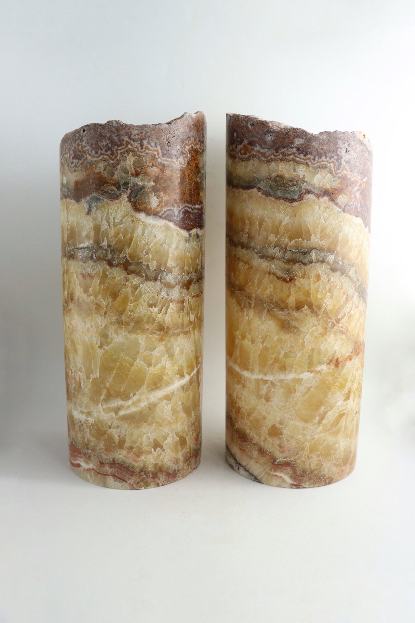 Onyx Lamps Set of 2 | Mi Esperanza Minerals | Supplier of Crystals and Onyx