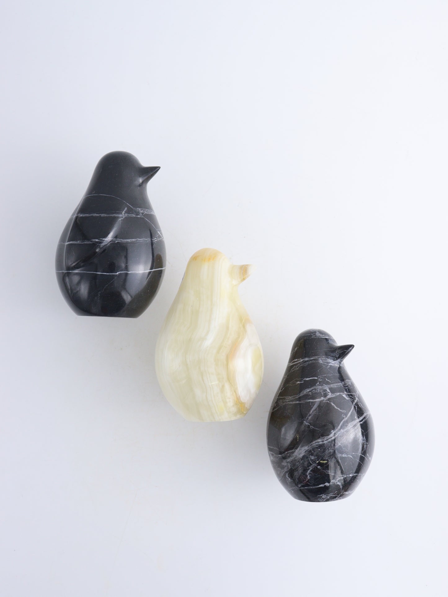Onyx Penguins | Mi Esperanza Minerals | Supplier of Crystals and Onyx