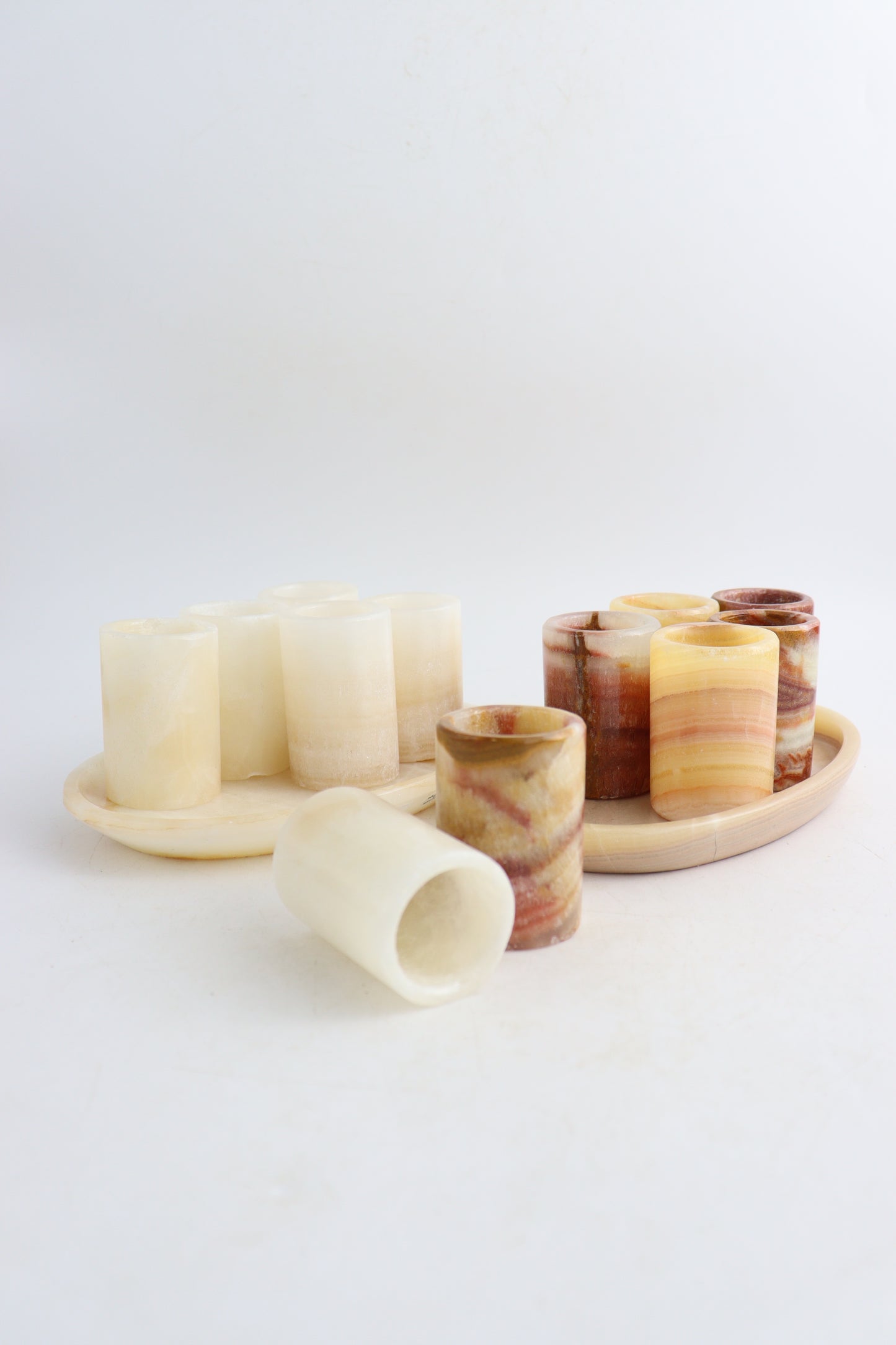 Onyx Shot Glasses (2 Sets) | Mi Esperanza Minerals | Supplier of Crystals and Onyx